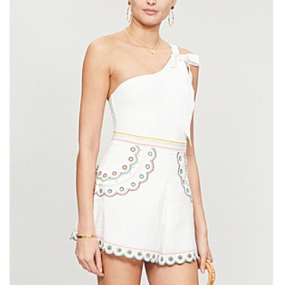 NWT Zimmermann Peggy Embroidered Shorts US6